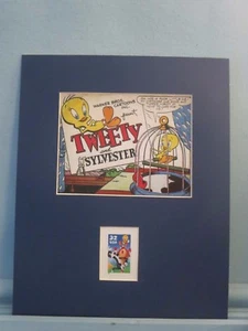 Saluting Sylvester & Tweety Bird  honored by their own stamp - Picture 1 of 1