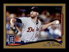 2014 Topps Update Gold David Price #US-7 /2014 Detroit Tigers