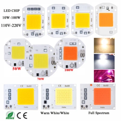 High Power LED Chip 10W 20W 30W 50W 100W weiß 230V 220V RGB Aquarium LED DIY COB - Bild 1 von 4