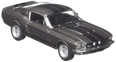  Scale 1/38 1967 Ford Shelby Mustang GT-500 Diecast Car Pull Back Action Grey - Image 1 of 2