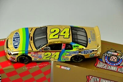 Action RCCA 50th Anniversary #24 DuPont 1998 Jeff Gordon 1:32 Diecast GOLD Car - Image 1 of 4