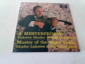 LAKATOS SANDOR ES NEPI ZENEKARA "A MESTERPRIMAS" LP VINYL 12" EX/EX EX/EX - Picture 1 of 2