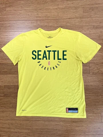 Nike Basketball WNBA Seattle Storm PE Player Edition Practice Shirt Cover
