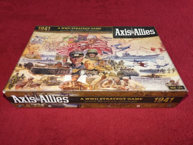 Axis e Allies 1941 Segunda Guerra Mundial Jogo de Tabuleiro no