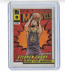 STEPHEN CURRY 2021-22 PANINI DONRUSS NET MARVELS PRESS PROOF #7 (E)