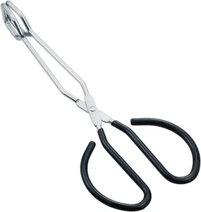 10-Inch Kitchen Scissor Tongs Stainless Steel Scissor Cooking Tongs - Picture 1 of 12