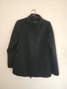 Snowgum Windtec Ladies Black Size 12 jacket wool poly blend - Medium - Picture 1 of 7