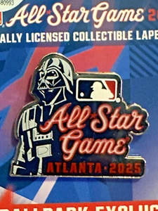 Darth Vader Star Wars MLB All Star Game 2025 Atlanta Braves Pin - Picture 1 of 2