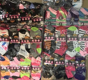 48 PARES DE CALCETINES DE ENTRENAMIENTO PARA DAMAS PATRONES SURTIDOS TALLA 4-8 LOTE DE TRABAJO AL POR MAYOR - Imagen 1 de 1