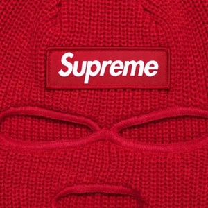 Supreme New Era Box Logo Balaclava FW24 Red - Picture 1 of 4