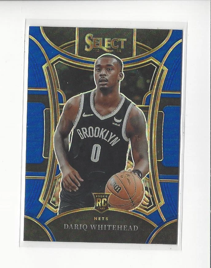 2023-24 Select Prizms Blue #308 Dariq Whitehead RC Rookie Nets - Image 1 of 1