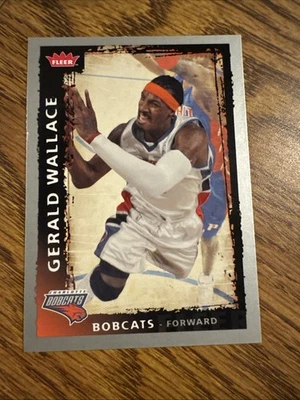 Fleer 2008-09 - Gerald Wallace #75 Charlotte Bobcats Foto 1 de 2