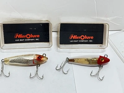 2 L&S Mirrolure Lures New In Original Box 4M Size - Image 1 of 4