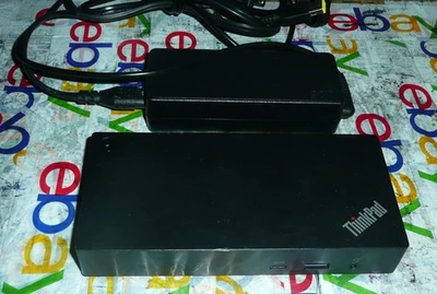 Lenovo ThinkPad 40AY Universal USB-C Dock Docking Station SD21B41471 w/ 90W AC - Image 1 of 4