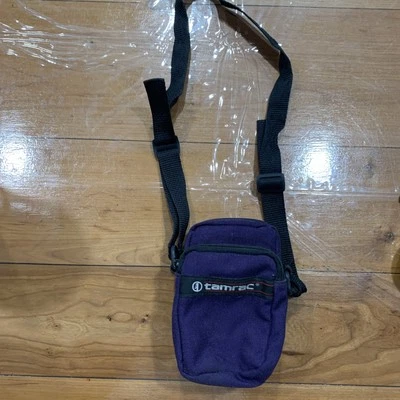"Bolso de hombro o cinturón TAMRAC pequeño compacto para cámara púrpura 7x4""" Foto 1 de 4