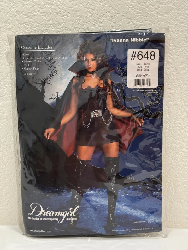 Disfraz de vampiro Dreamgirl “Ivanna Nibble” - Talla grande Foto 1 de 4