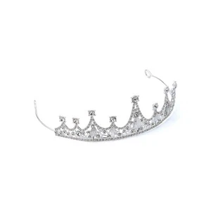 Silver Princess Metal Tiara - Picture 1 of 2