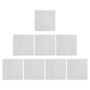 Juego de 8 almohadillas de malla de alambre de acero inoxidable para acuario para soporte de plantas acuáticas - Imagen 1 de 12