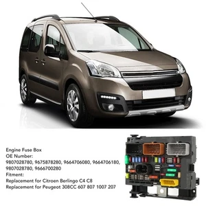 Engine Box 9807028780 Under Bonnet Control Unit Box Part For Peuge REL - Picture 1 of 22