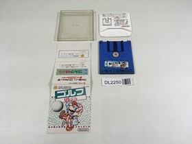 DL2250 Golf U.S. Course Famicom Disk Japan