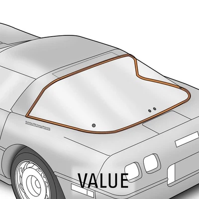 Sello de impermeabilización para Corvette C4 1984-96 cupé escotilla trasera impermeabilizante VAL Foto 1 de 4