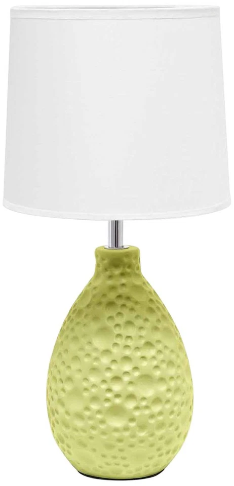 Essentix 14 1/4" High Green Ceramic Accent Table Desk Lamp - Image 1 of 1