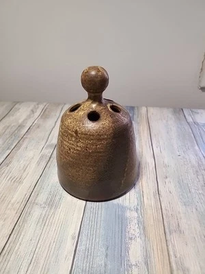 Soporte para lápices de cerámica hecho a mano/cepillo de dientes delantero/soporte para flores Foto 1 de 4