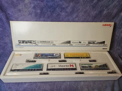 Marklin 48045 KOMBI-RAIL Set "D2" (5 Wiking Trailer Set) - New w/Box - Image 1 of 4