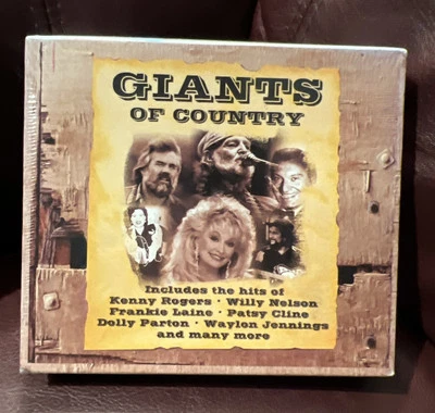 KENNY ROGERS WILLY NELSON FRANKIE LAINE - Giants Of Country - CD - Box Set - NEW - Image 1 of 4