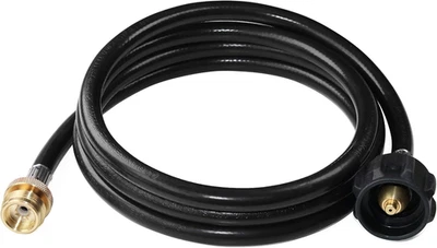 7ft Propane Adapter Hose QCC1/Type1 1lb-20lb Converter BBQ Gas Grill Extension - Image 1 of 4