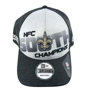 Gorra New Orleans Saints 2018 NFC South Champions New Era 9Forty Snapback - Imagen 1 de 10