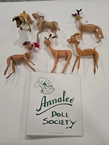 6 Annalee Hirsche und Sammelmappen - Bild 1 von 12