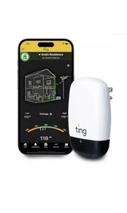Dispositivo eléctrico de seguridad contra incendios para el hogar inteligente Ting by Whisker Labs - Imagen 1 de 7