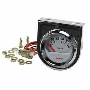 Bosch 2" voltmeter gauge 12v alternator V8 Hot Rat Rod Mopar Chevy Ford Dodge - Picture 1 of 1