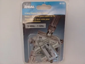 Sdoppiatore cavo digitale Ideal 2 vie 85-132 5MHZ - 1GHZ  - Foto 1 di 12