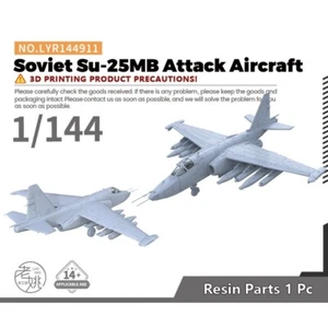 SSMODEL 911 1/144 Military Model Kit Soviet Su-25MB Attack Aircraft - Picture 1 of 4