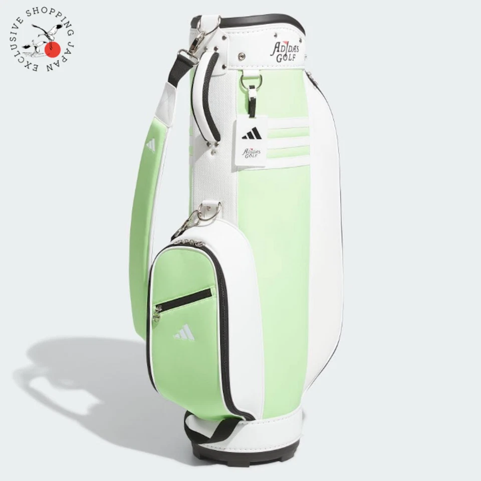 Adidas Golf Classic Cart Bag Ladies 5-way 8.5in Lightweight Womens Green Spark - Image 1 of 4