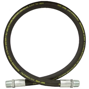 1/2" x 144" 1/2 NPTM x 1/2 NPTM SAE 100R17 Hydraulic Hose 3000 PSI 905-12144 - Picture 1 of 1