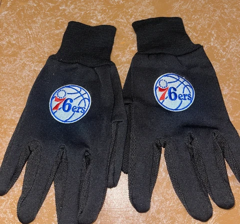 Philadelphia 76ers sixers gloves Cover