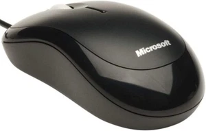 brandneue Microsoft Basic Optical Mouse V2.0 - Schwarz USB und PS2 Anschlüsse MwSt - Bild 1 von 17