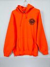 Gildan Dryblend Hoodie Xl Orange Taking Safety To Hart Long Sleeve Pullover