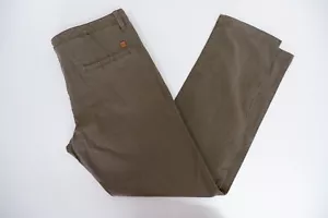 "Pantalones chinos Hugo Boss Ashton para hombre talla 54 L33"" beige calce ajustado" - Imagen 1 de 9