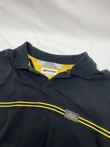 Y2k Tommy Hilfiger Golf Poloshirt Herren Extra Large Schwarz Custom Fit Freizeit - Bild 1 von 8