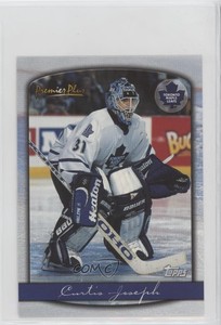 1999-00 Topps Premier Plus Jumbo Checklists Curtis Joseph