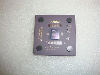 AMD DHM1000AVS1B Mobile Duron 1.0 GHz Laptop Processor CPU  - Image 1 of 2