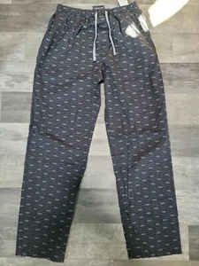 Michael Kors MK Logo Lounge Pants Sleepwear Grey Black SMALL Designer WORN ONCE - Picture 1 of 10