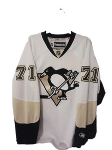 Pittsburgh Penguins NHL ice hockey shirt jersey #71 Malkin Reebok Size XL/TG - Picture 1 of 6
