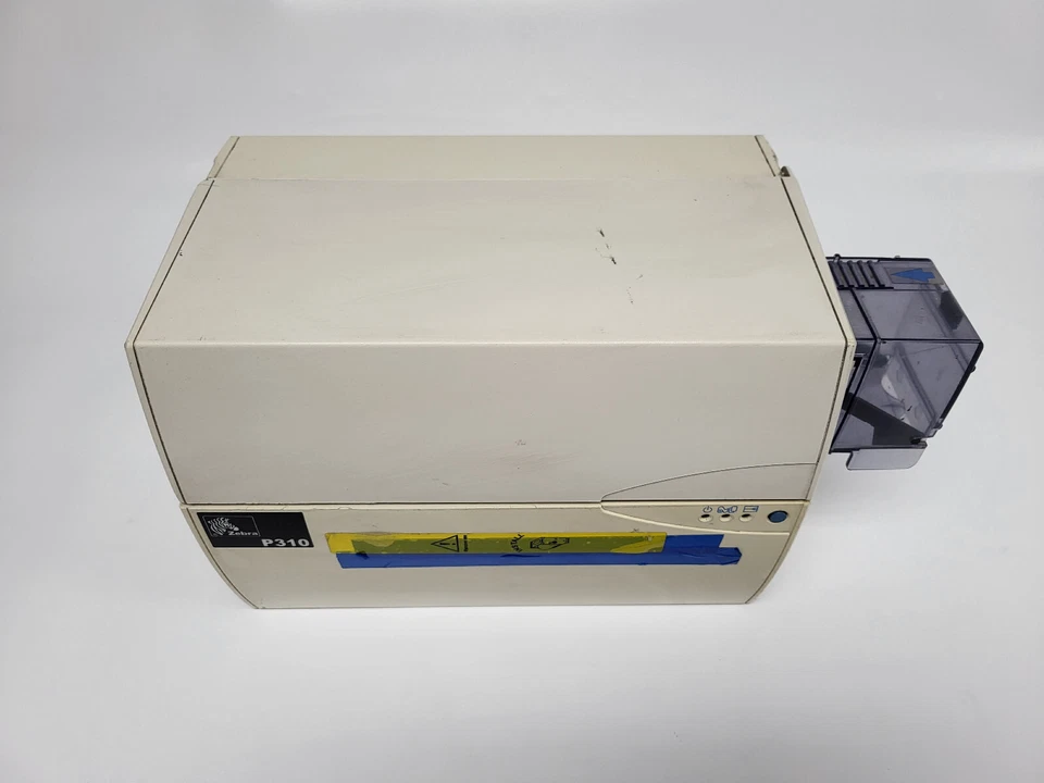 Zebra Eltron P310 Thermal ID Card Printer Parts (Powers On, Untested) - Image 1 of 4