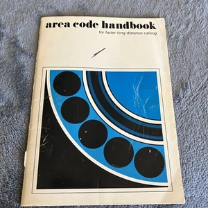 Vintage 1976 Edition Area Code Handbook Softcover - Picture 1 of 5