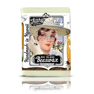 Filthy Farmgirl- Big Island Beeswax Soap -Vanilla Cream - 2OZ-Small Size